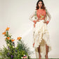 RUFFLED MOSAIC DRAPE SET