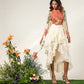 RUFFLED MOSAIC DRAPE SET