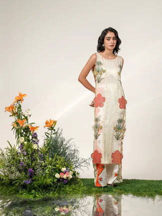 GARDEN PATCH KURTA SET
