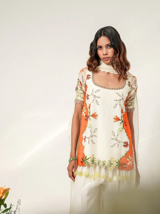 MOSAIC CANVAS KURTA SET