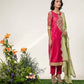 FUCHSIA GARDEN KURTA SET