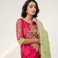 FUCHSIA GARDEN KURTA SET