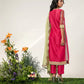 FUCHSIA GARDEN KURTA SET