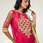 FUCHSIA GARDEN KURTA SET