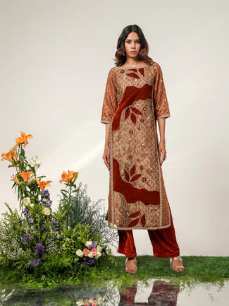 ROYAL PATCH KURTA SET