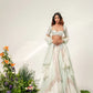 VICTORIAN BLOOM LEHENGA