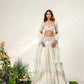 VICTORIAN BLOOM LEHENGA