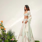 VICTORIAN BLOOM LEHENGA