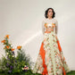 MANDARINE MUSE LEHENGA