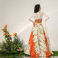 MANDARINE MUSE LEHENGA