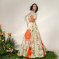 MANDARINE MUSE LEHENGA