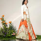 SCULPTED FLORA LEHENGA