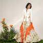 SCULPTED FLORA LEHENGA