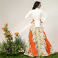 SCULPTED FLORA LEHENGA