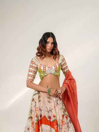 GARDEN LEHENGA
