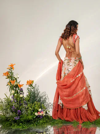 GARDEN CORSET LEHENGA