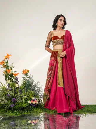 FLORA VALLEY LEHENGA