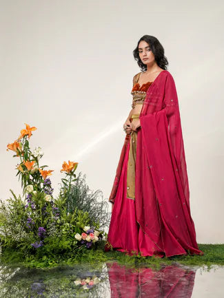FLORA VALLEY LEHENGA