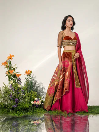 FLORA VALLEY LEHENGA