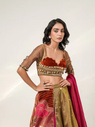 FLORA VALLEY LEHENGA