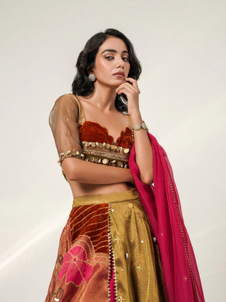 FLORA VALLEY LEHENGA