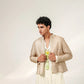 DISPERSED TISSUE BANDHGALA SET