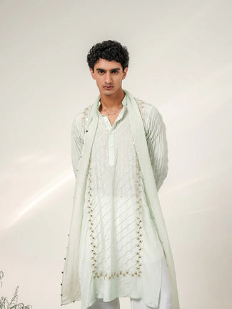 VICTORIAN GLEAM KURTA SET