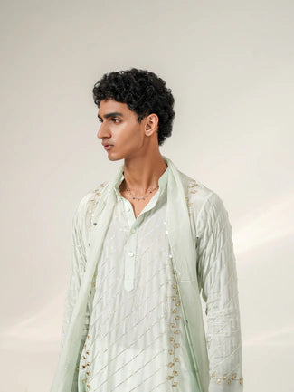 VICTORIAN GLEAM KURTA SET