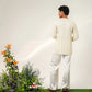FLORA TASSEL PATCH KURTA SET