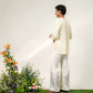 FLORA TASSEL PATCH KURTA SET