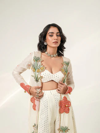BOTANICAL JACKET SET