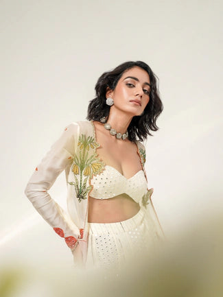 BOTANICAL JACKET SET