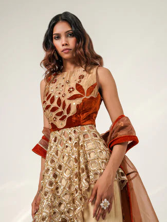 ROYAL GARDEN SHARARA SET