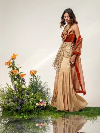 ROYAL GARDEN SHARARA SET