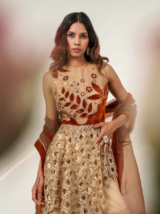 ROYAL GARDEN SHARARA SET