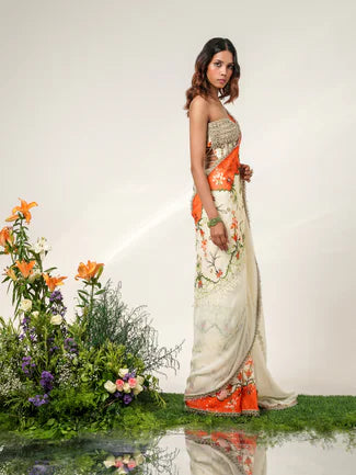 GARDEN SAREE