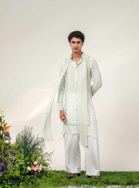 VICTORIAN GLEAM KURTA SET