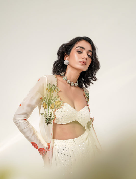 BOTANICAL JACKET SET