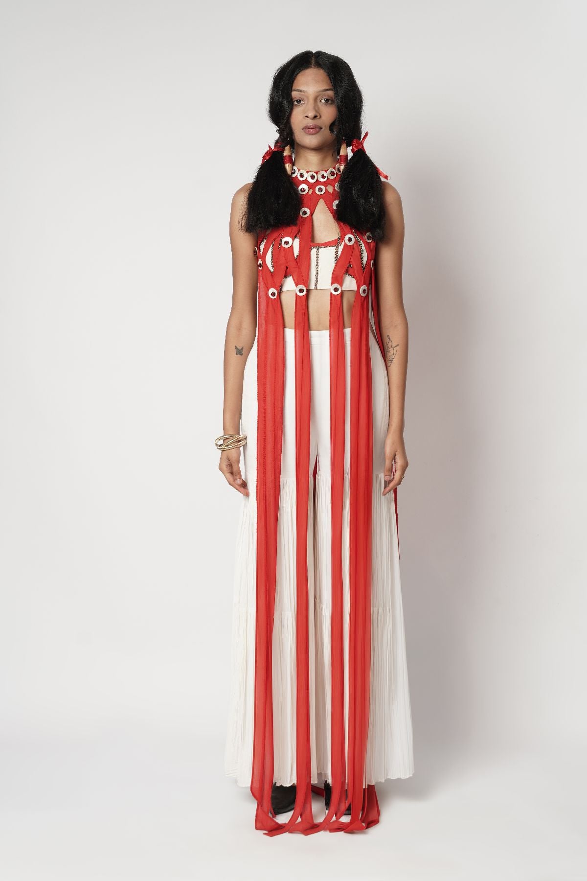 Shell Strappy Sharara Set